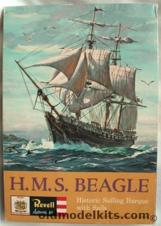 Revell 1/110 HMS Beagle Historic Sailing Barque - Charles Darwin's Ship, H330-298 plastic model kit